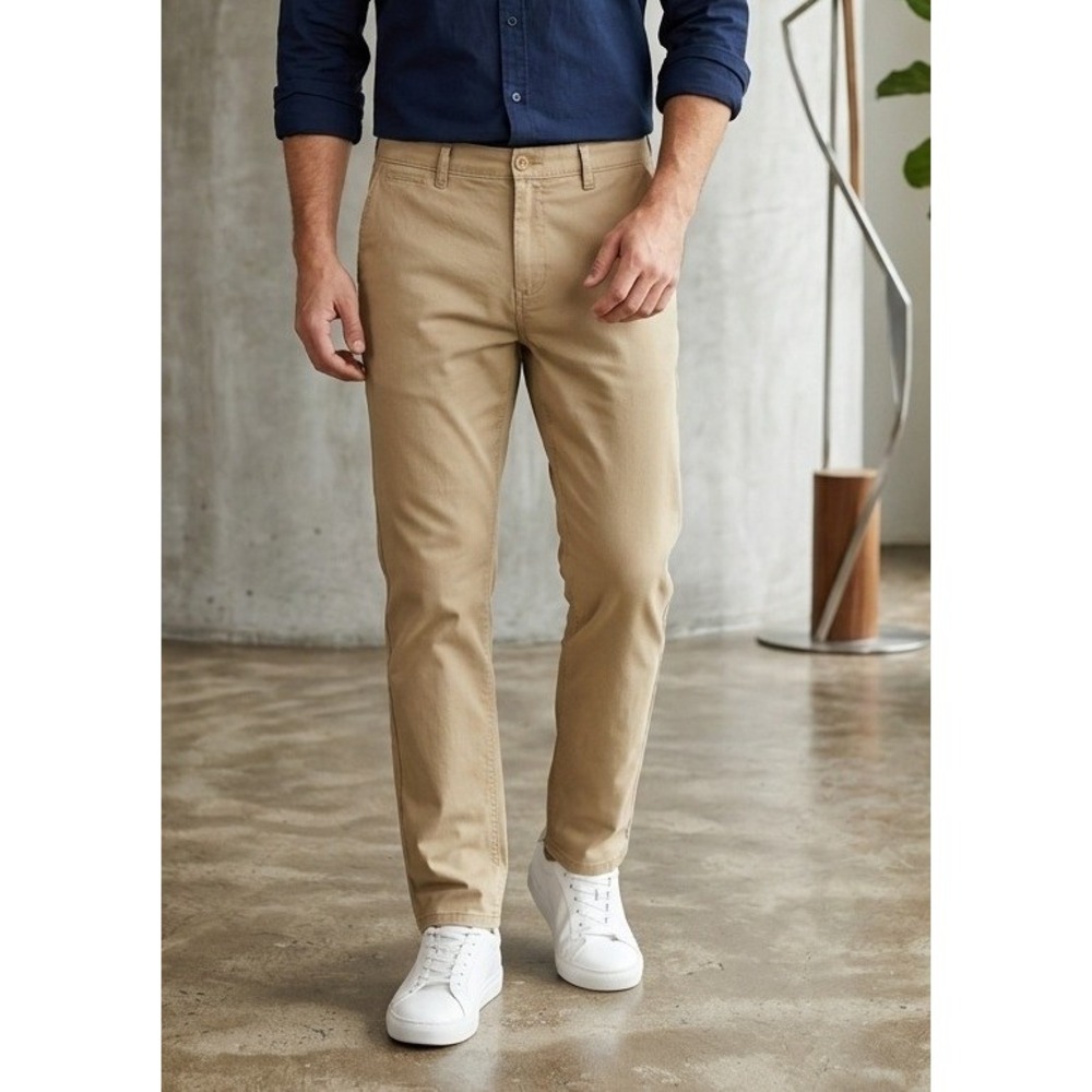 Patagonia Performance Twill Clad Pants Men's 38 Khaki Tan Slim Straight 22120